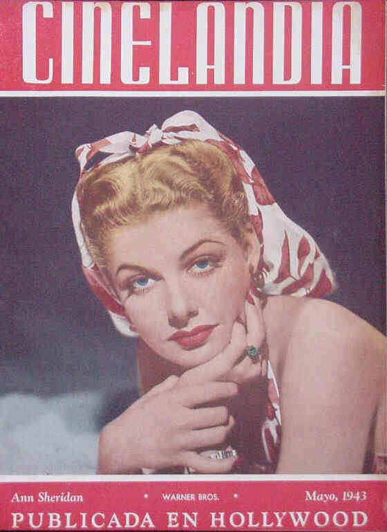 CINELANDIA magazine side cover May 1943