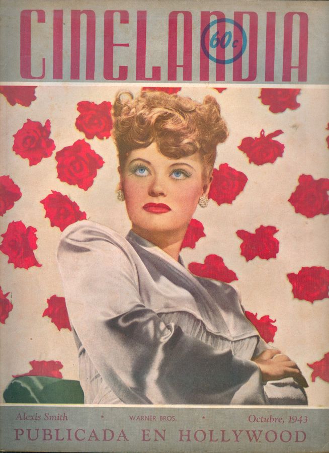 CINELANDIA magazine side cover October 1943