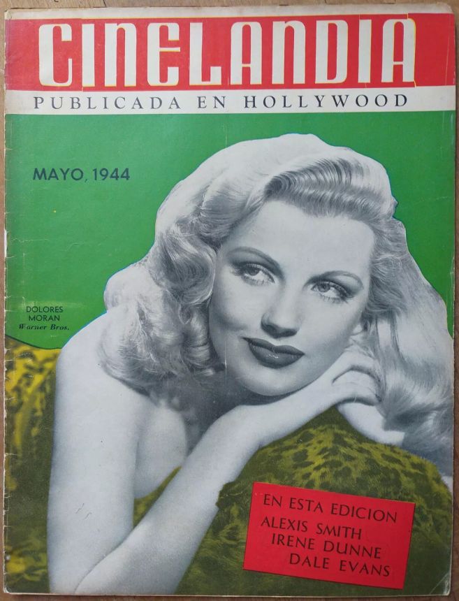 CINELANDIA magazine side cover May 1944