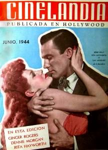 CINELANDIA magazine side cover June 1944