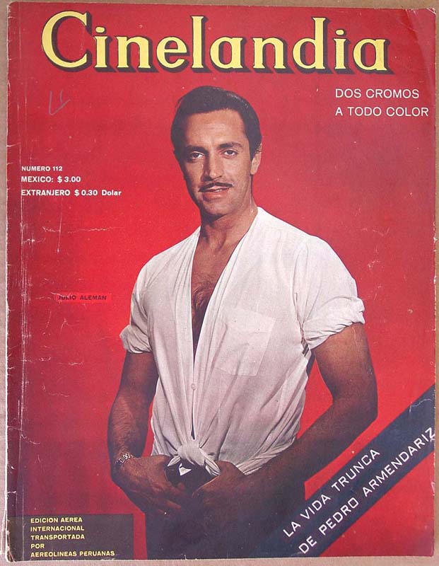 CINELANDIA (Mx) magazine side cover Issue 112 30 June 1963