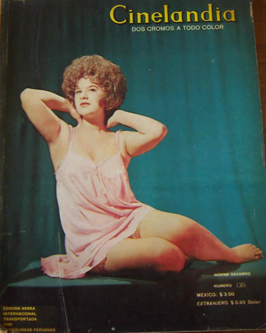 CINELANDIA (Mx) magazine side cover Issue 120 31 October 1963