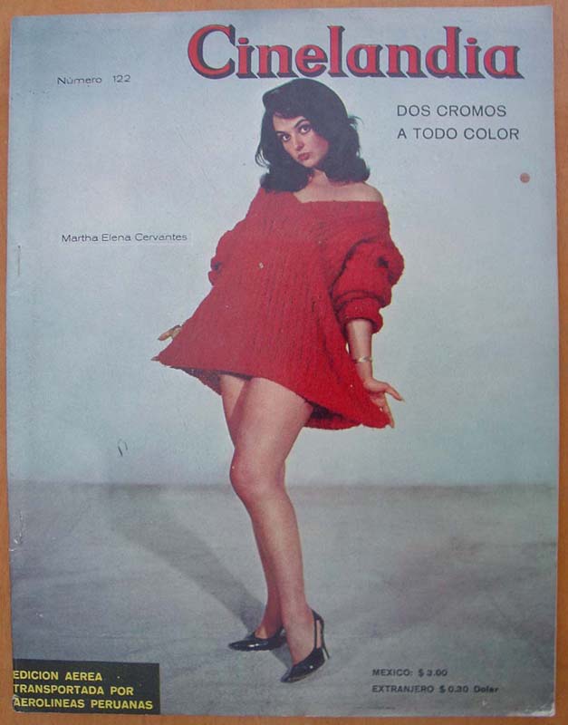 CINELANDIA (Mx) magazine side cover Issue 122 30 November 1963