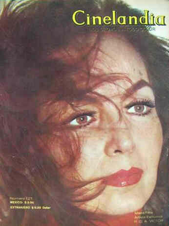 CINELANDIA (Mx) magazine side cover Issue 127 15 February 1964