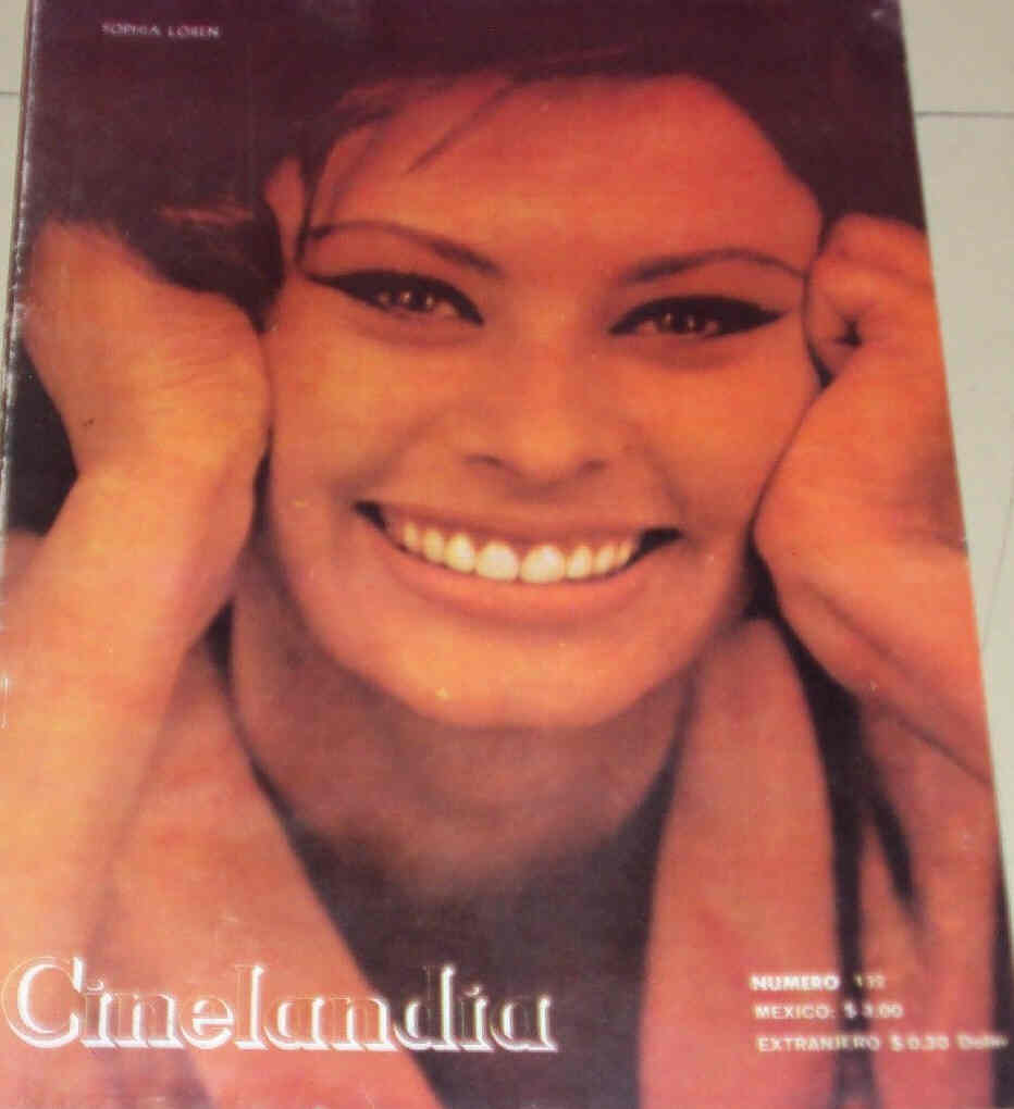 CINELANDIA (Mx) magazine side cover Issue 132 30 April 1964
