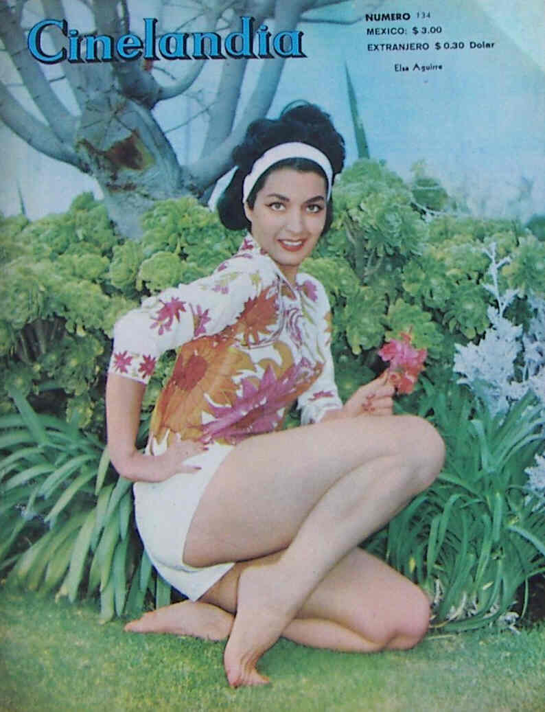 CINELANDIA (Mx) magazine side cover Issue 134 31 May 1964