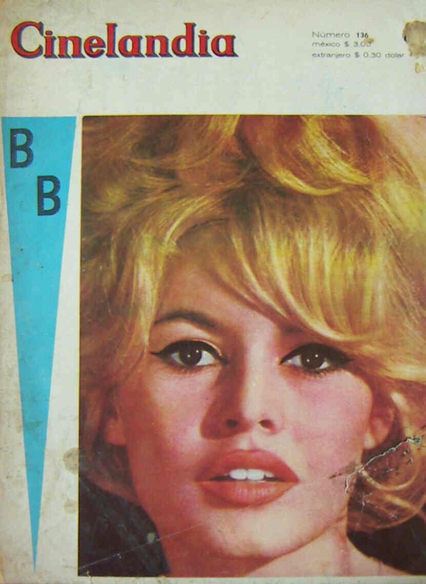 CINELANDIA (Mx) magazine side cover Issue 136 30 June 1964