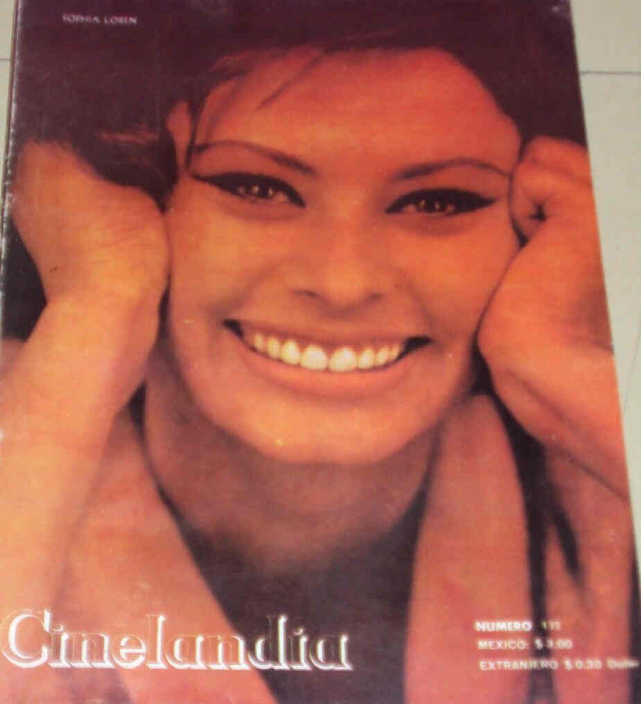 CINELANDIA (Mx) magazine side cover Issue 139 15 August 1964
