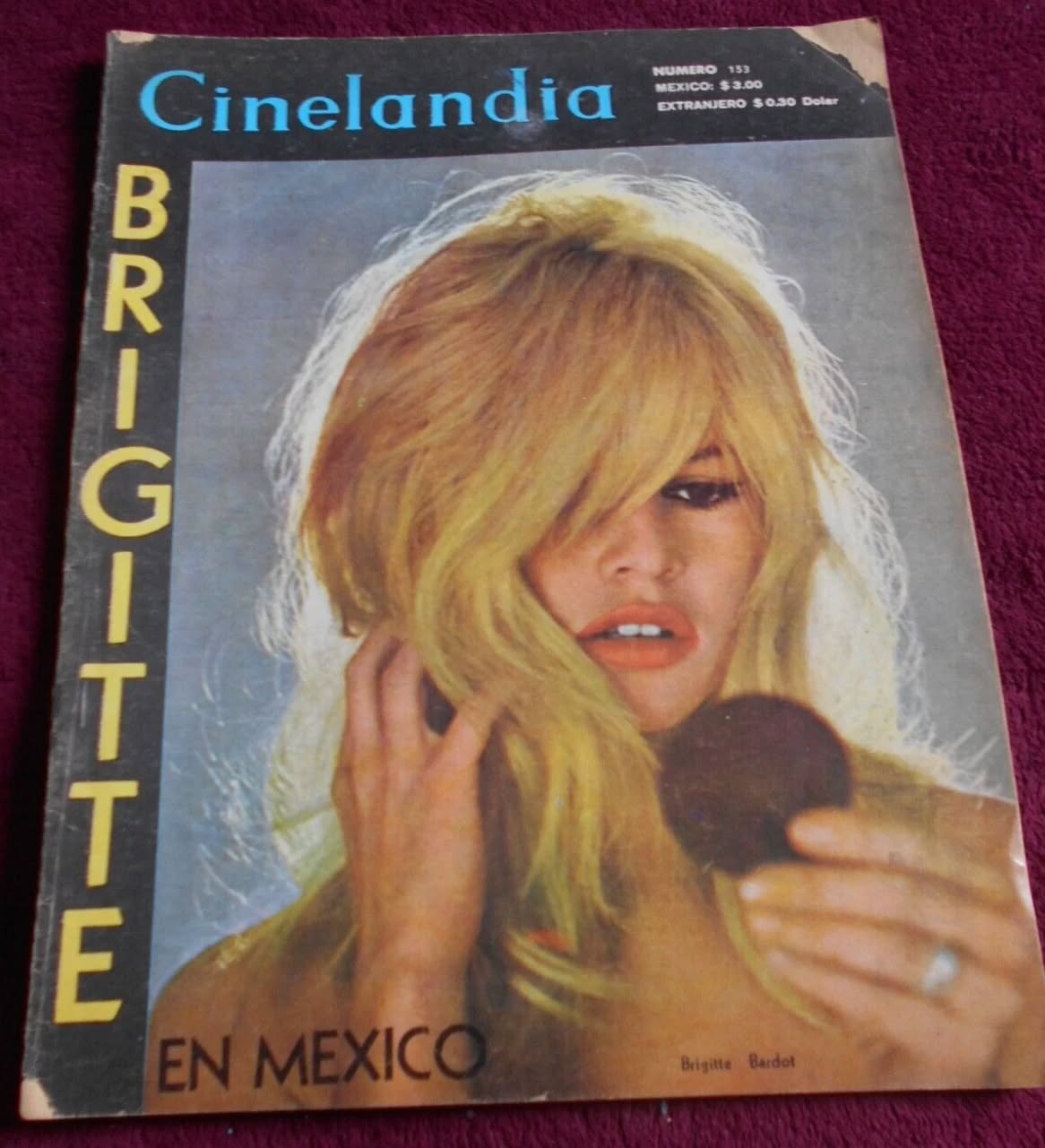CINELANDIA (Mx) magazine side cover Issue 153 15 March 1965