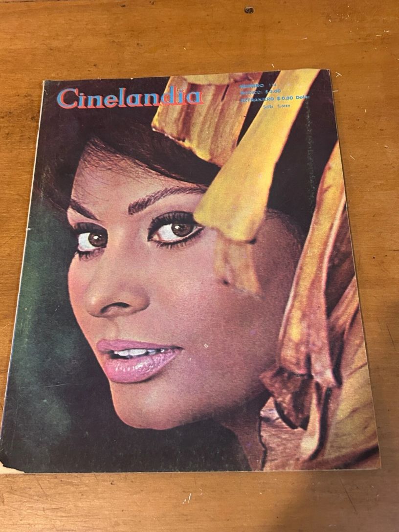 CINELANDIA (Mx) magazine side cover Issue 154 31 March 1965