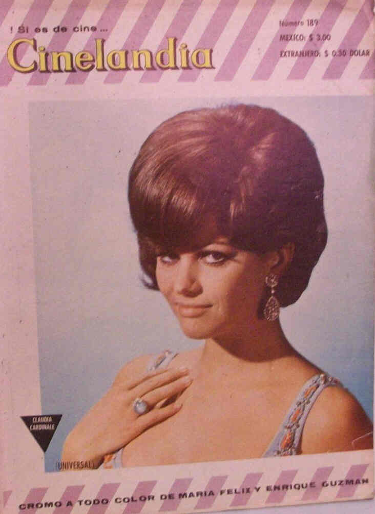 CINELANDIA (Mx) magazine side cover Issue 189  1966