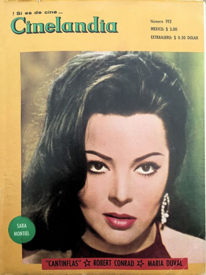 CINELANDIA (Mx) magazine side cover Issue 192  1966