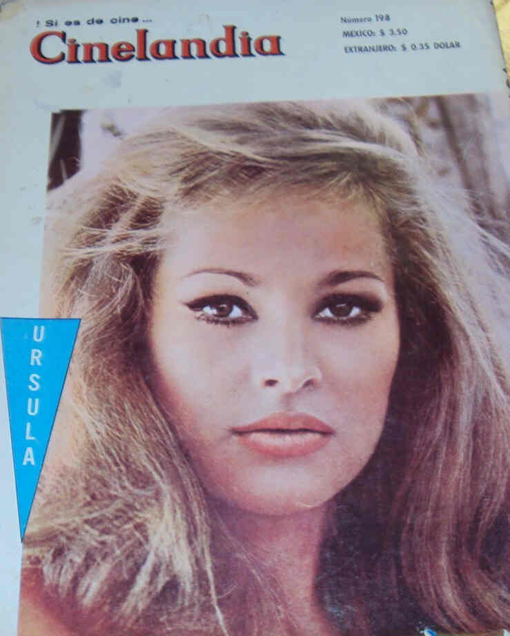 CINELANDIA (Mx) magazine side cover Issue 198  1966