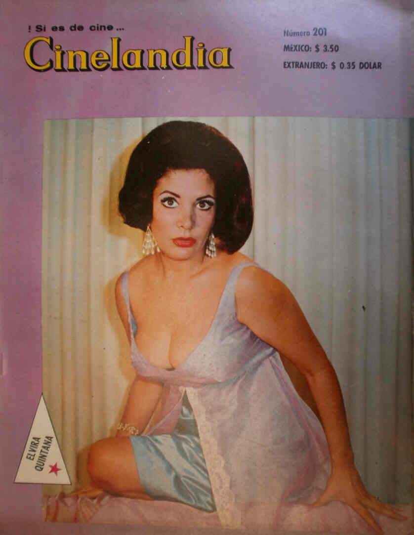 CINELANDIA (Mx) magazine side cover Issue 201 30 January 1967