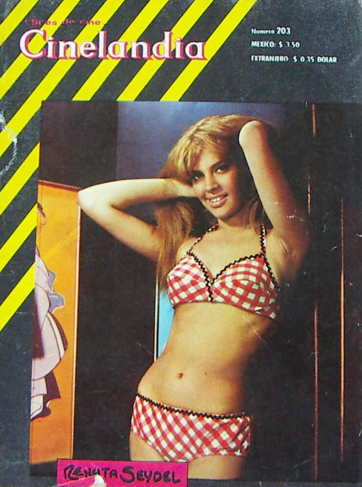 CINELANDIA (Mx) magazine side cover Issue 203  1967
