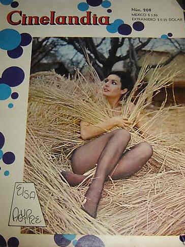 CINELANDIA (Mx) magazine side cover Issue 208  1967
