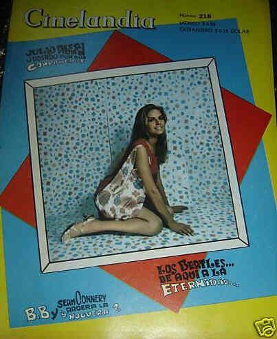 CINELANDIA (Mx) magazine side cover Issue 218  1967