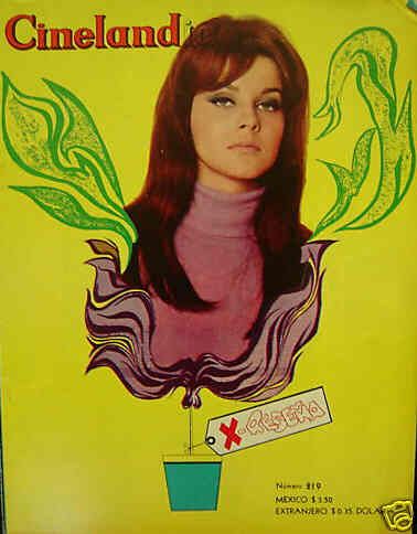 CINELANDIA (Mx) magazine side cover Issue 219  1967