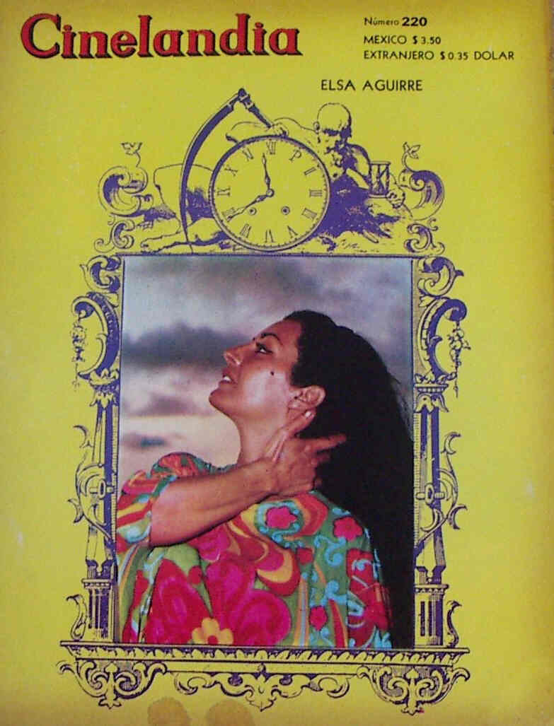 CINELANDIA (Mx) magazine side cover Issue 220 January 1968