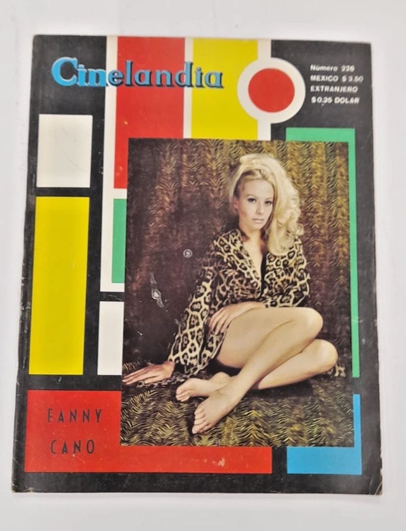 CINELANDIA (Mx) magazine side cover Issue 226  1968