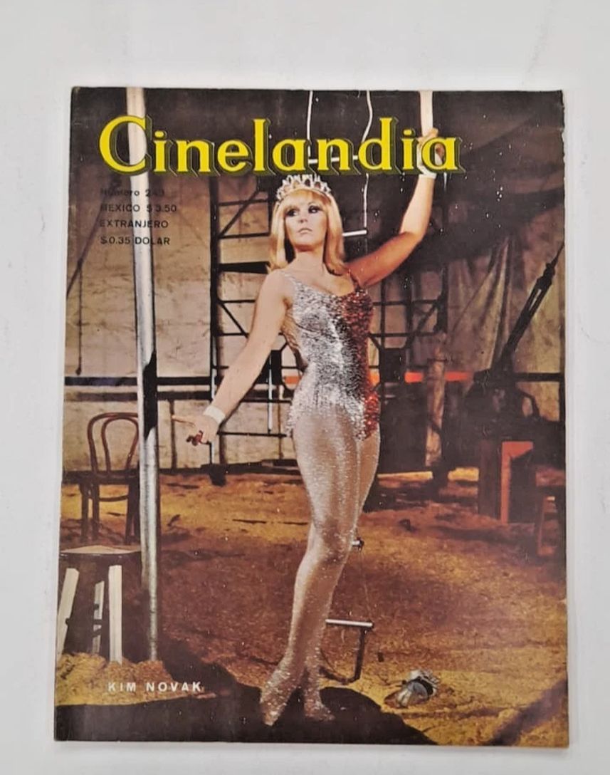 CINELANDIA (Mx) magazine side cover Issue 243  1968