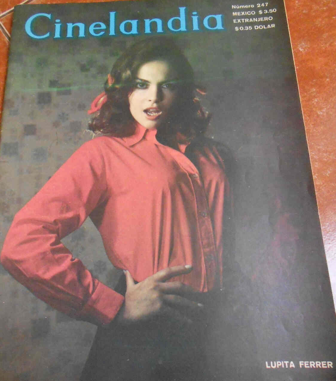 CINELANDIA (Mx) magazine side cover Issue 247  1968