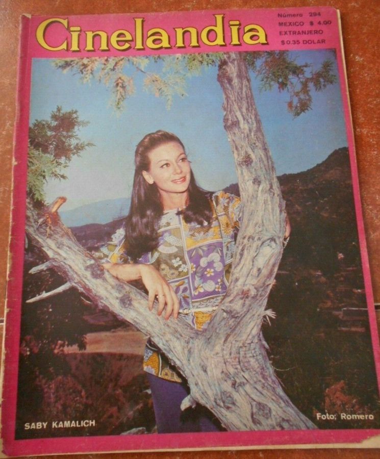 CINELANDIA (Mx) magazine side cover Issue 294  1971