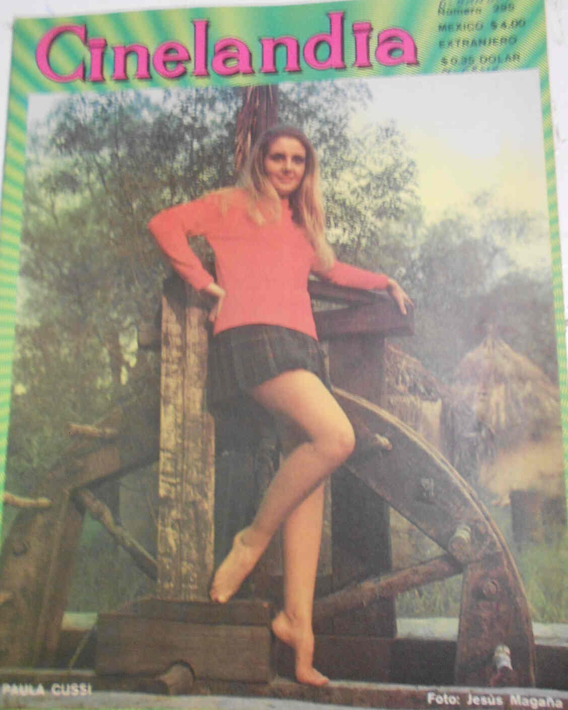 CINELANDIA (Mx) magazine side cover Issue 295  1971