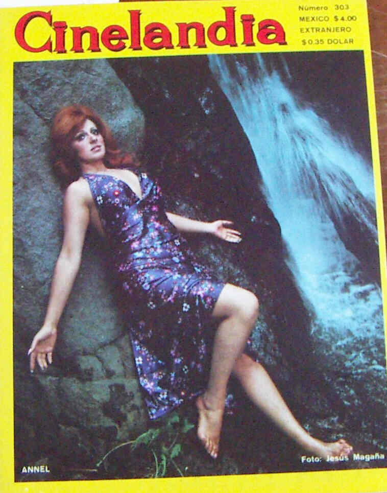 CINELANDIA (Mx) magazine side cover Issue 303  1971