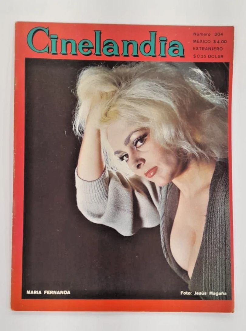 CINELANDIA (Mx) magazine side cover Issue 304  1971