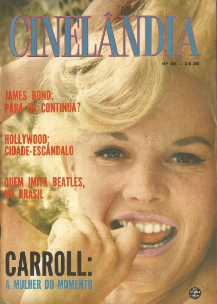 CINELANDIA (Mx) magazine side cover Issue 305  1971