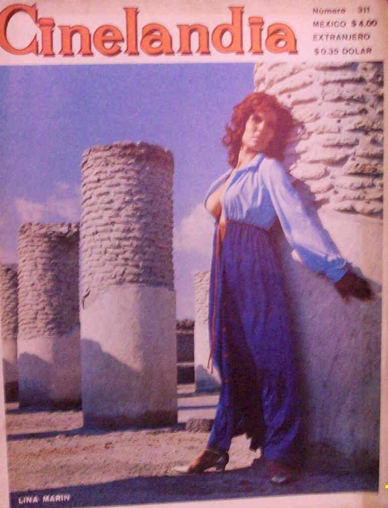 CINELANDIA (Mx) magazine side cover Issue 311  1971