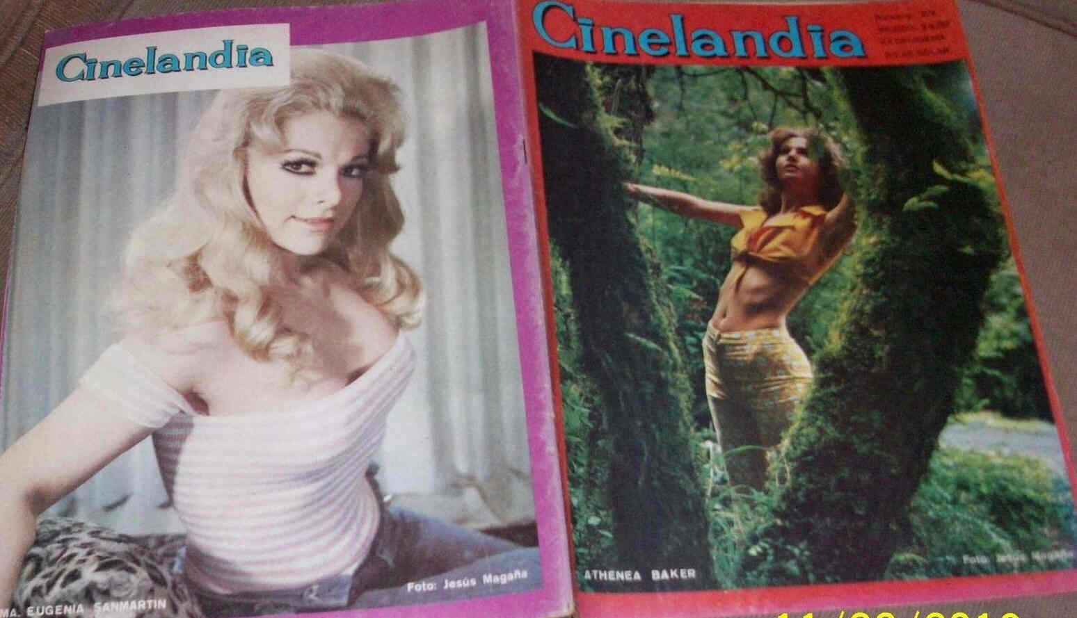 CINELANDIA (Mx) magazine side cover Issue 312  1971