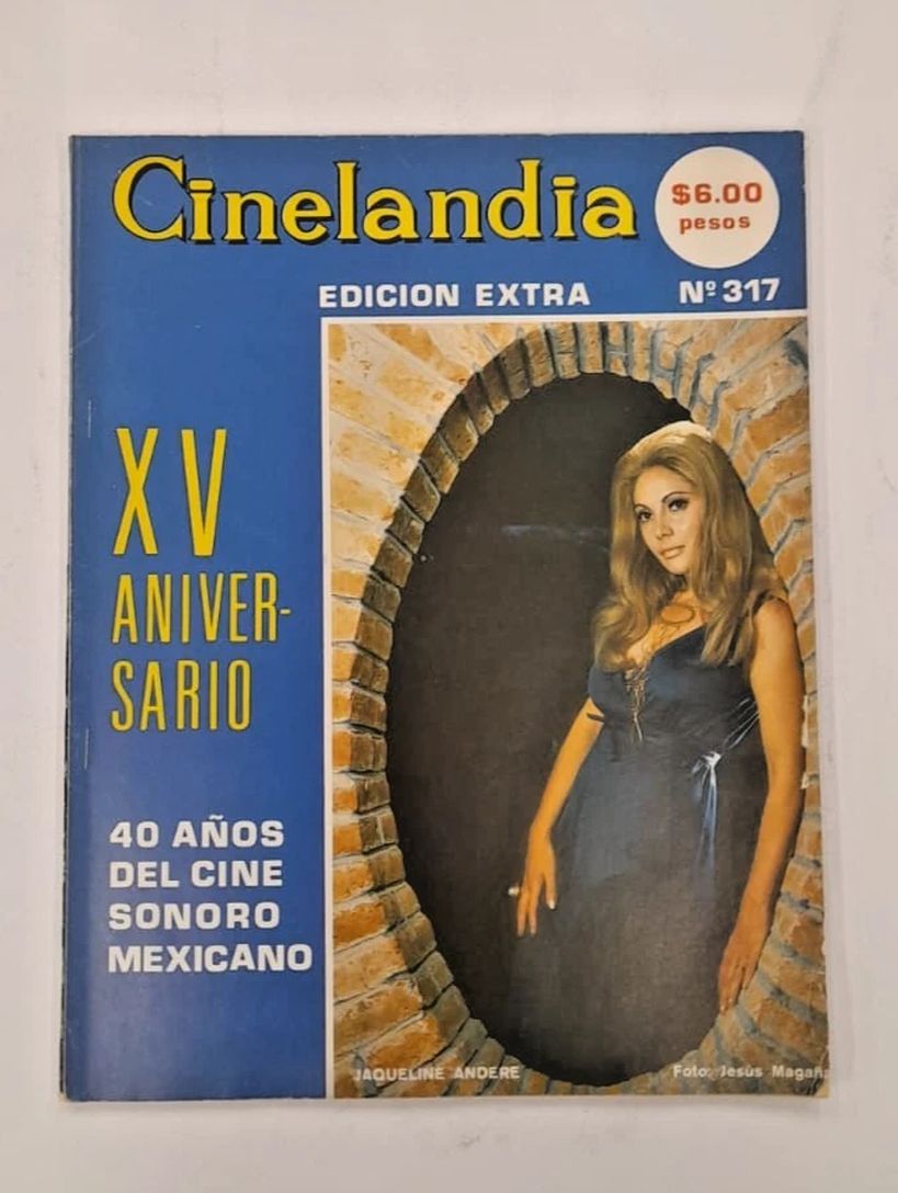 CINELANDIA (Mx) magazine side cover Issue 317  1971