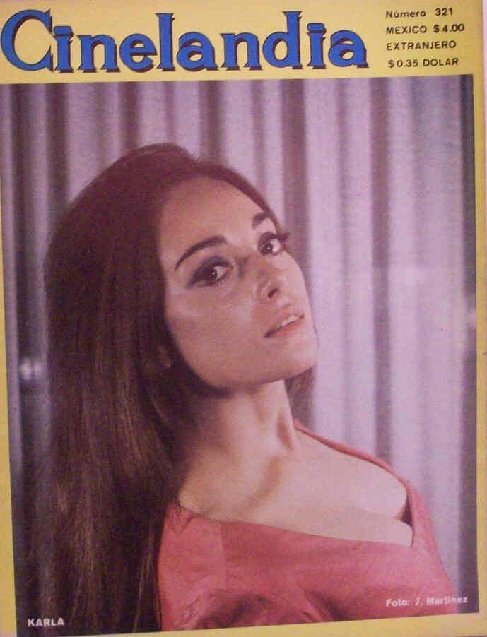 CINELANDIA (Mx) magazine side cover Issue 321  1972