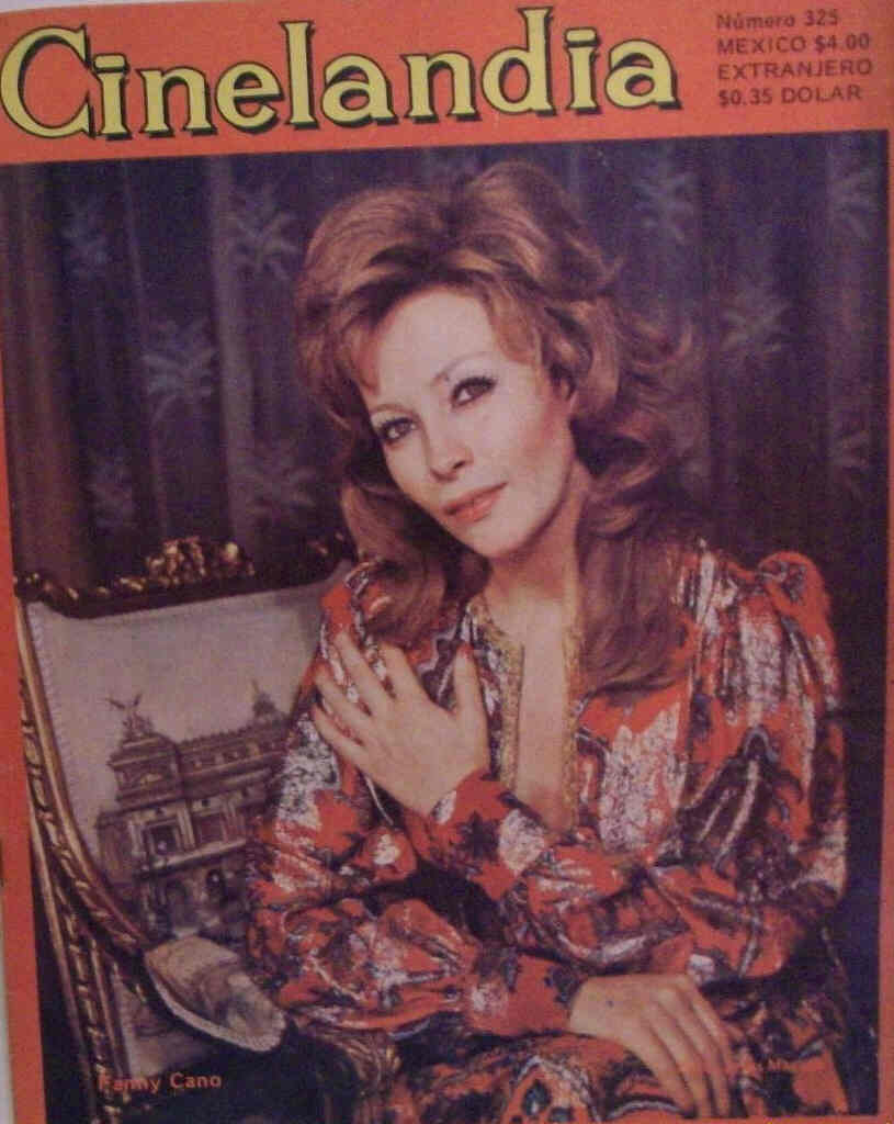 CINELANDIA (Mx) magazine side cover Issue 325  1972