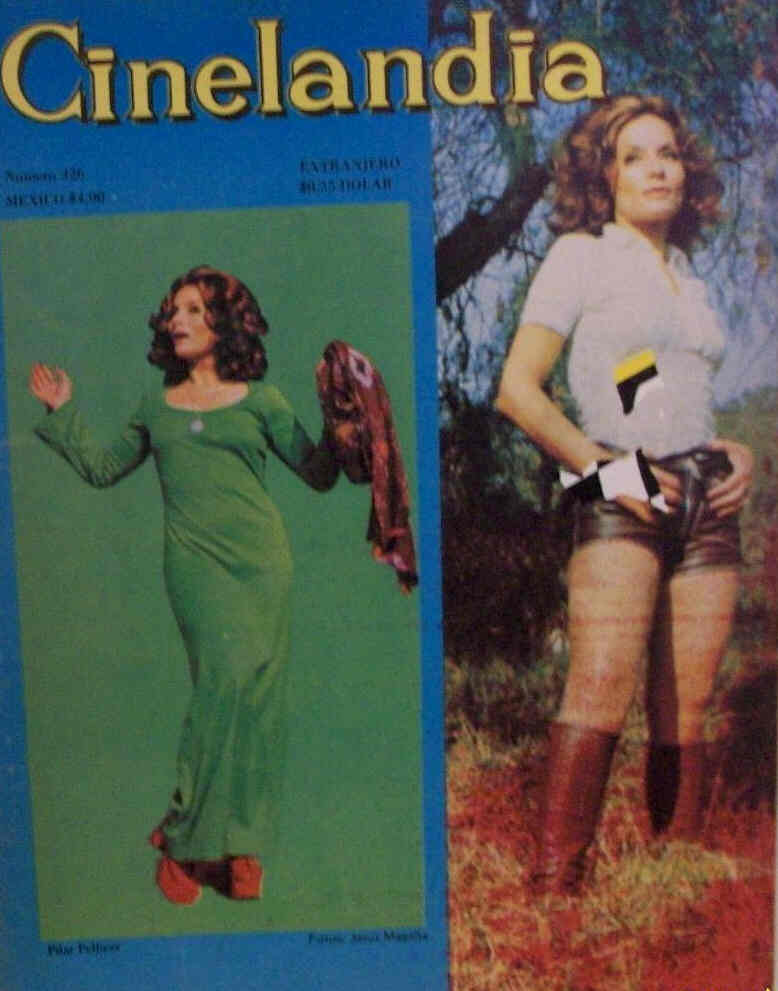 CINELANDIA (Mx) magazine side cover Issue 326  1972