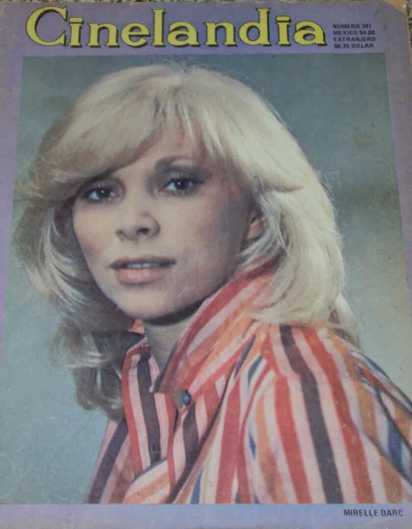 CINELANDIA (Mx) magazine side cover Issue 341  1972