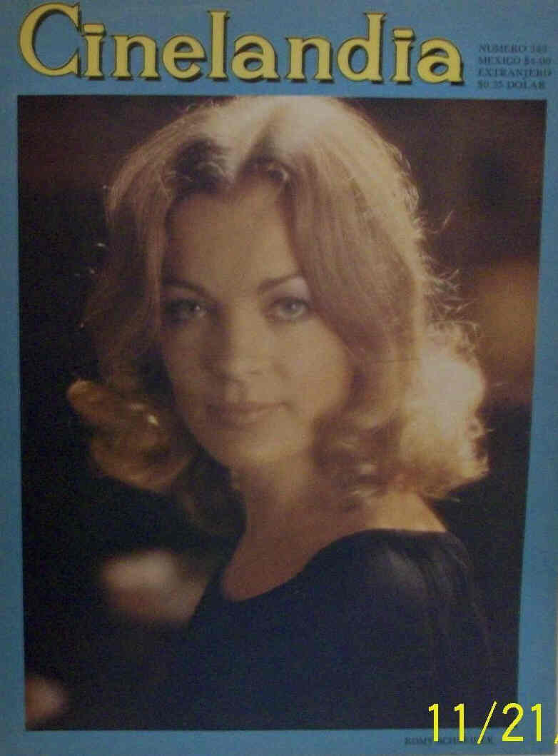 CINELANDIA (Mx) magazine side cover Issue 343  1972