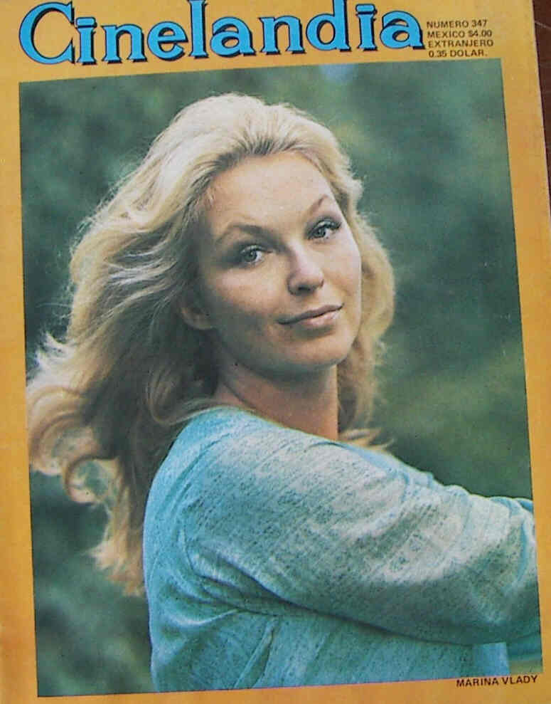 CINELANDIA (Mx) magazine side cover Issue 347 January 1973
