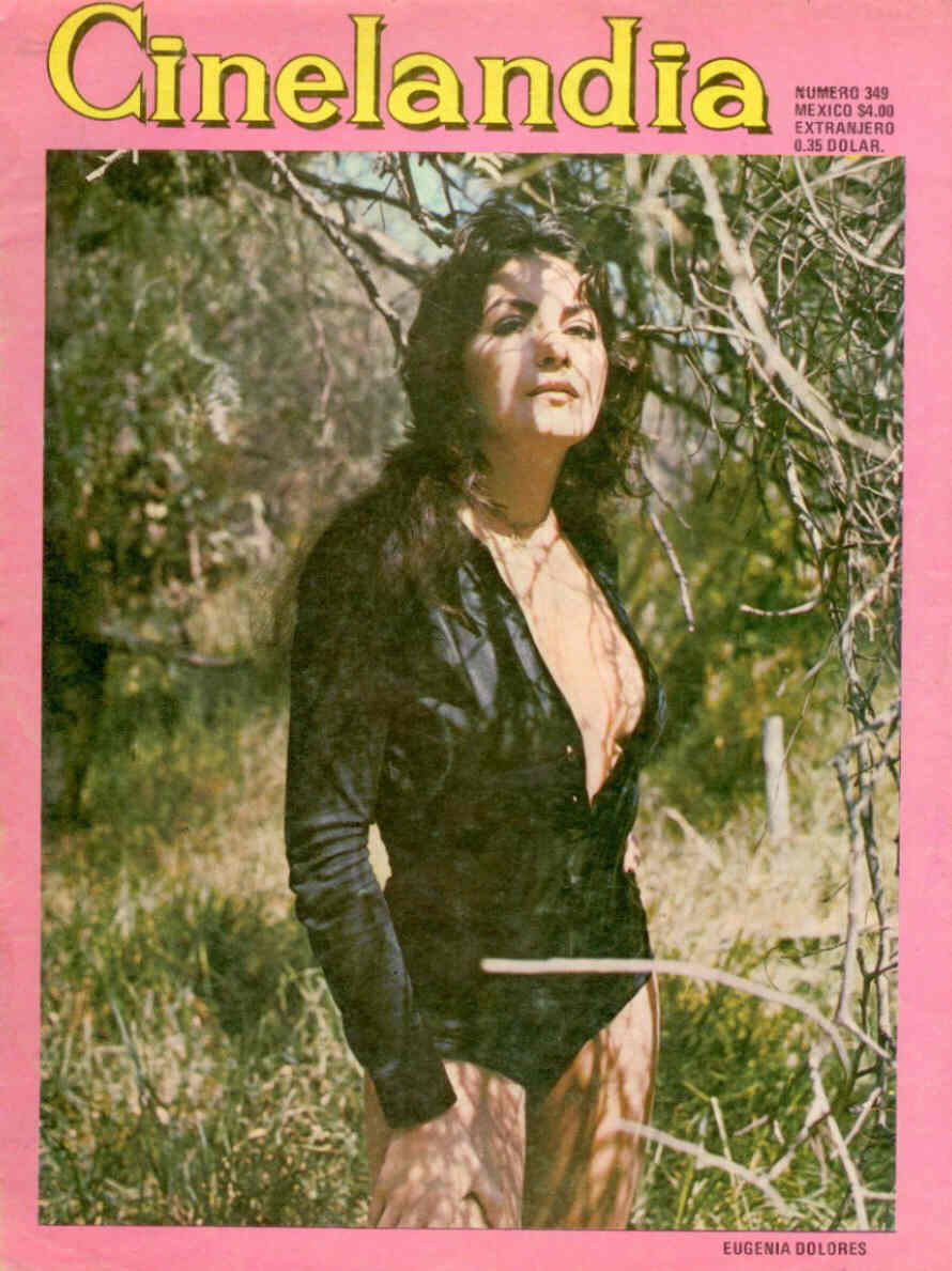 CINELANDIA (Mx) magazine side cover Issue 349 February 1973