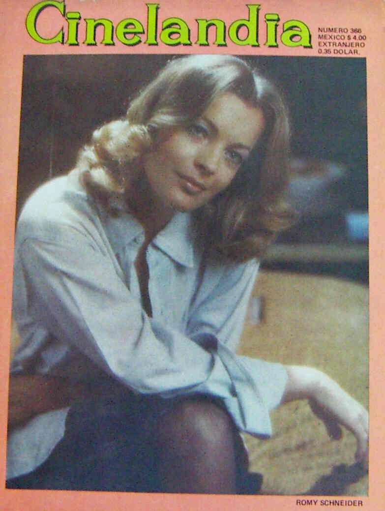 CINELANDIA (Mx) magazine side cover Issue 366 October 1973
