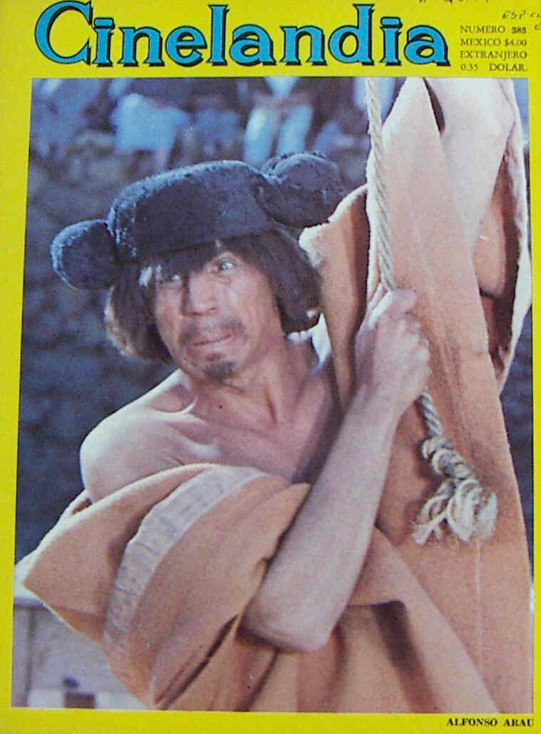 CINELANDIA (Mx) magazine side cover Issue 383 June 1974