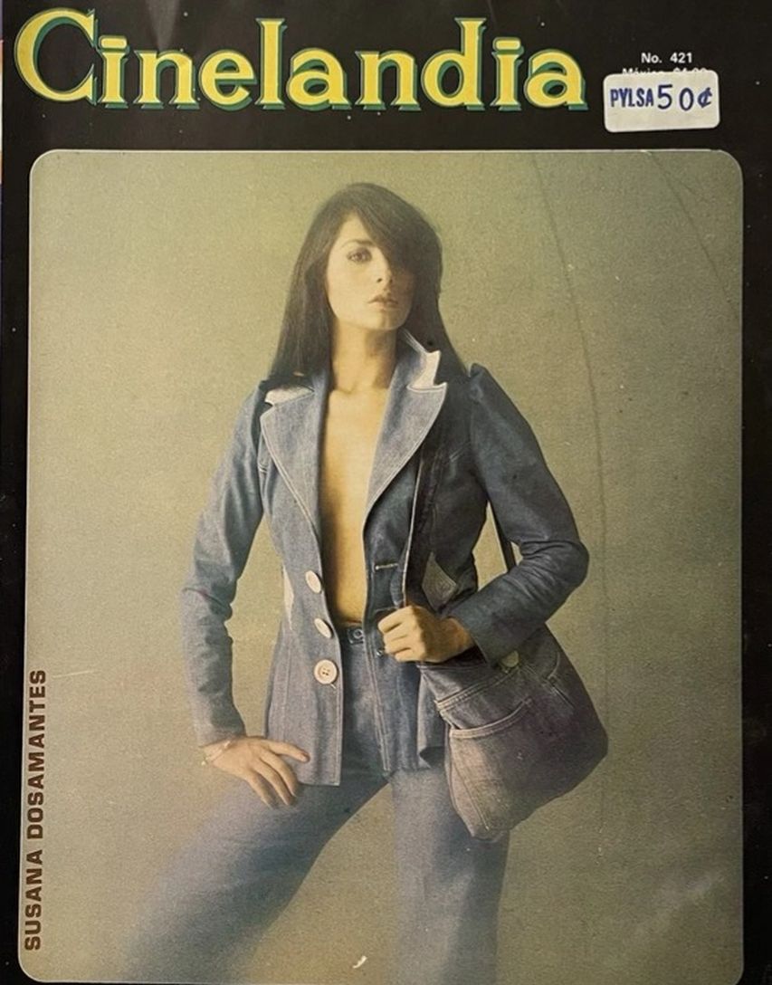 CINELANDIA (Mx) magazine side cover Issue 421  1976