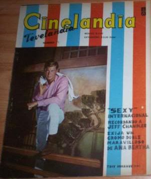 CINELANDIA (Mx) magazine side cover Issue 71  1961