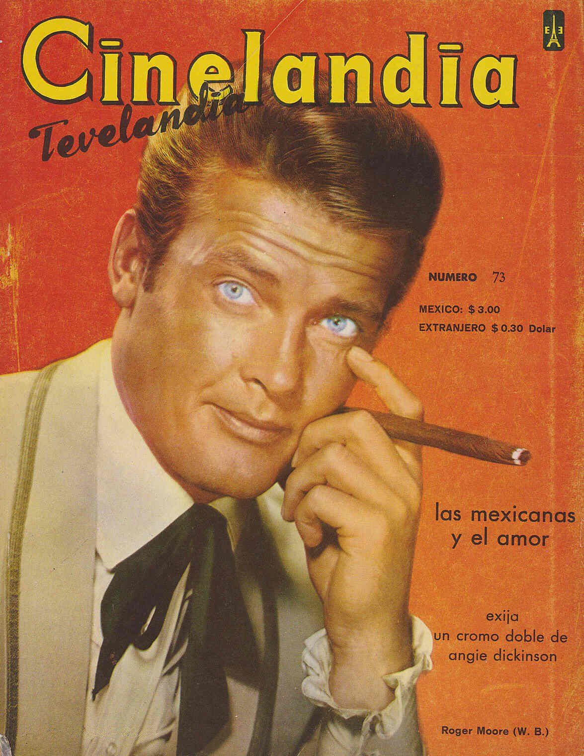 CINELANDIA (Mx) magazine side cover Issue 73  1961