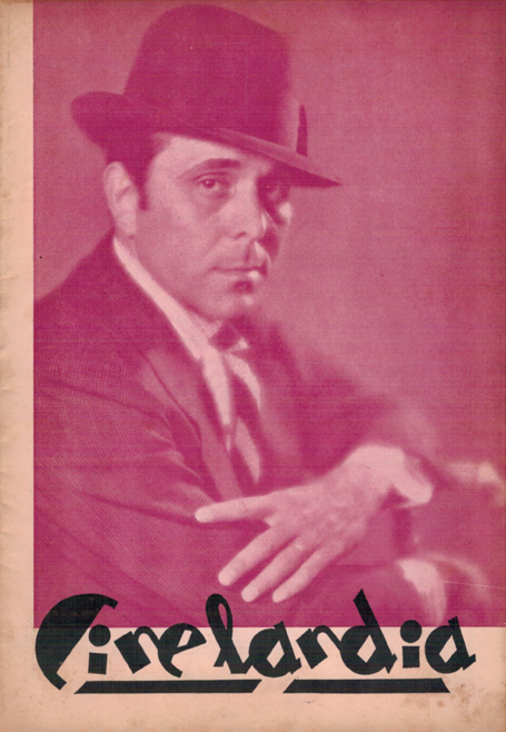 CINELANDIA (Pt 1933) magazine side cover Issue 9 January 1934