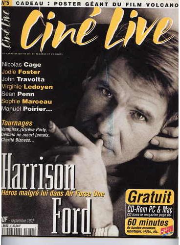 CINE LIVE magazine side cover Issue 5 September 1997