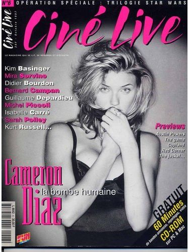 CINE LIVE magazine side cover Issue 6 October 1997