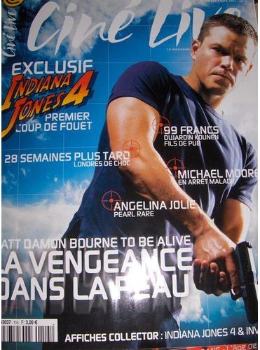 CINE LIVE magazine side cover Issue 115 September 2007